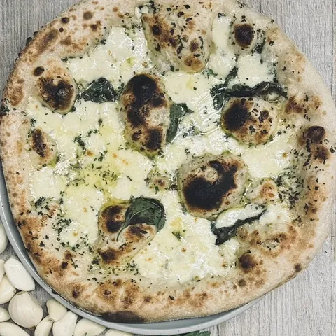 Garlic bread from above