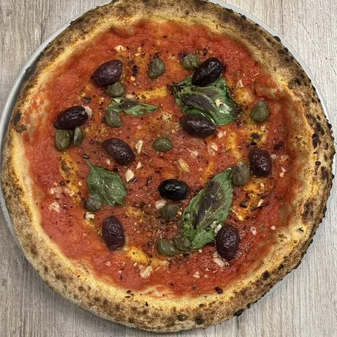The Giovanna pizza from above